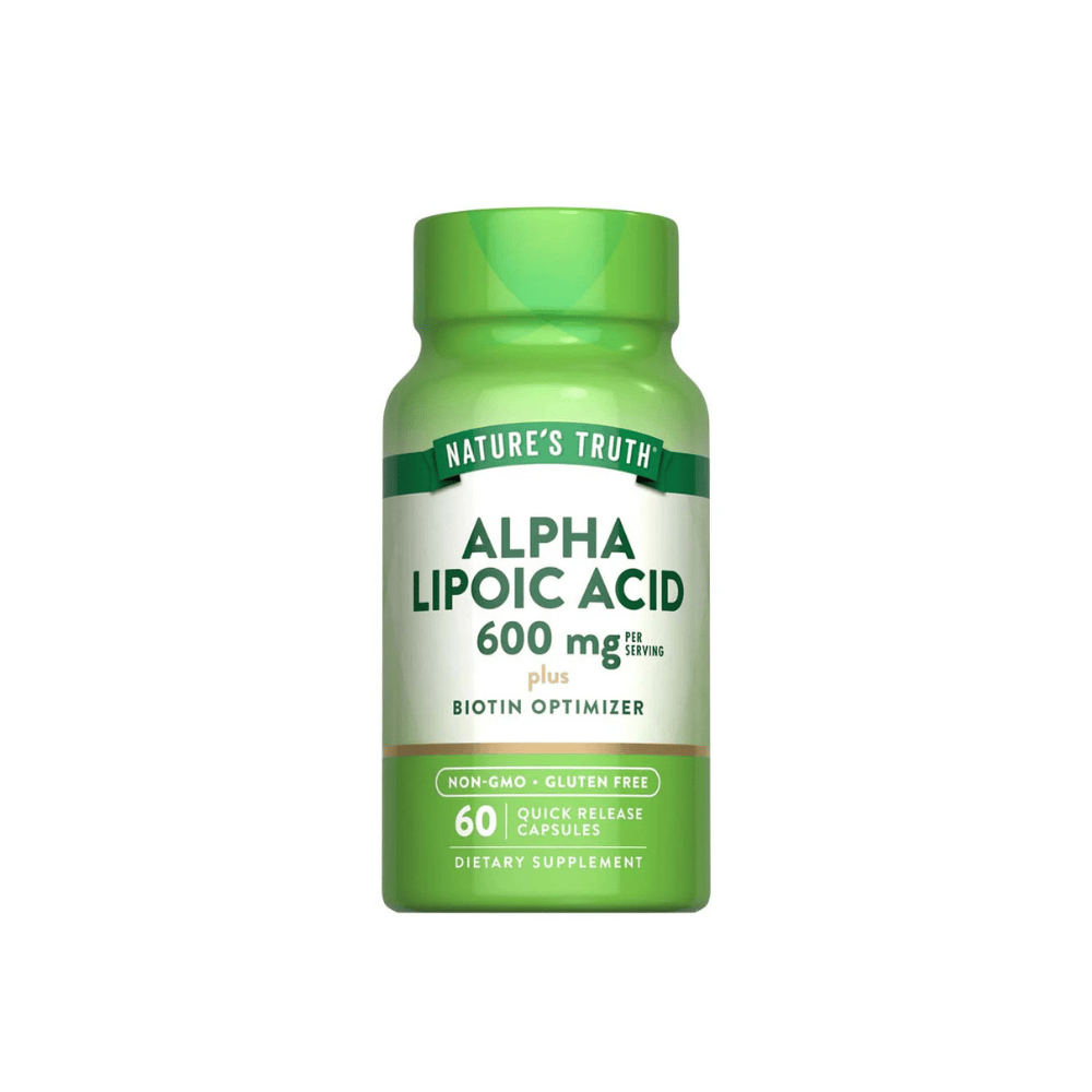 Acido Alpha Lipoic 300 mg + Biotina Natures Truth