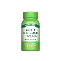 Acido Alpha Lipoic 300 mg + Biotina Natures Truth