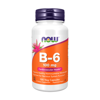Vitamina B6 100 mg NOW