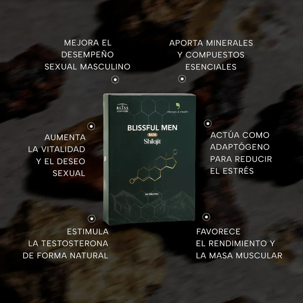 Blissful Men 60 tabletas de 1000 mg