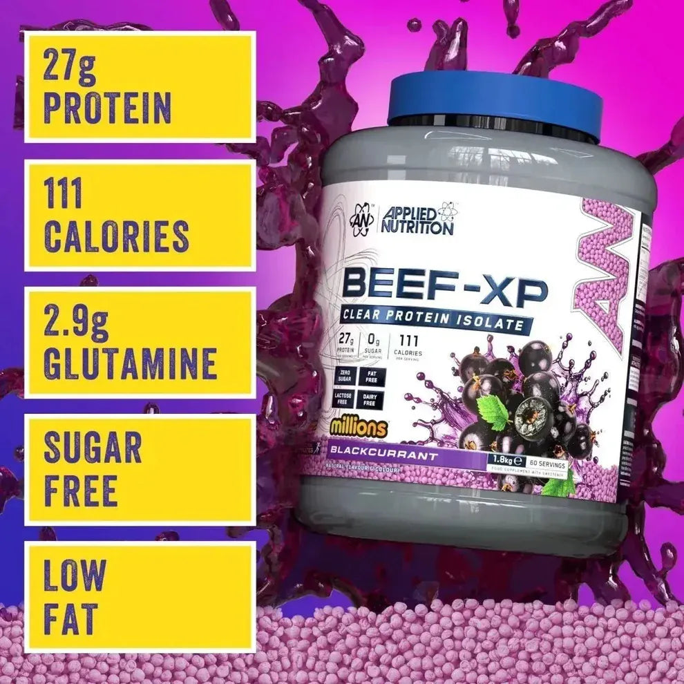 BEEF-XP Clear Beef Protein Isolate Blackcurrant