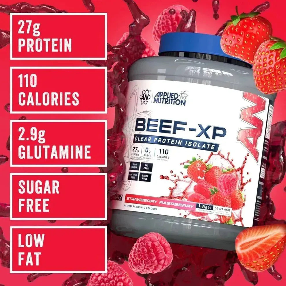 BEEF-XP Clear Beef Protein Isolate Strawberry