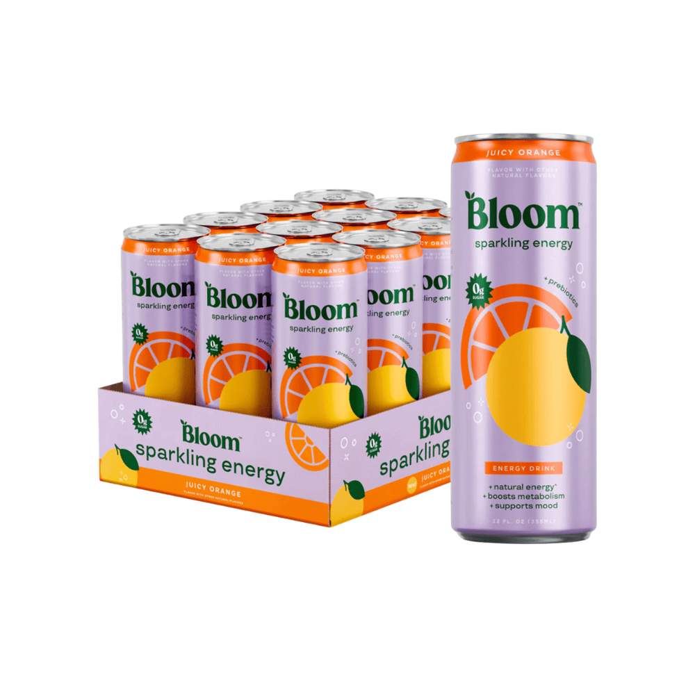 Bebida energética burbujeante Juicy Orange Bloom