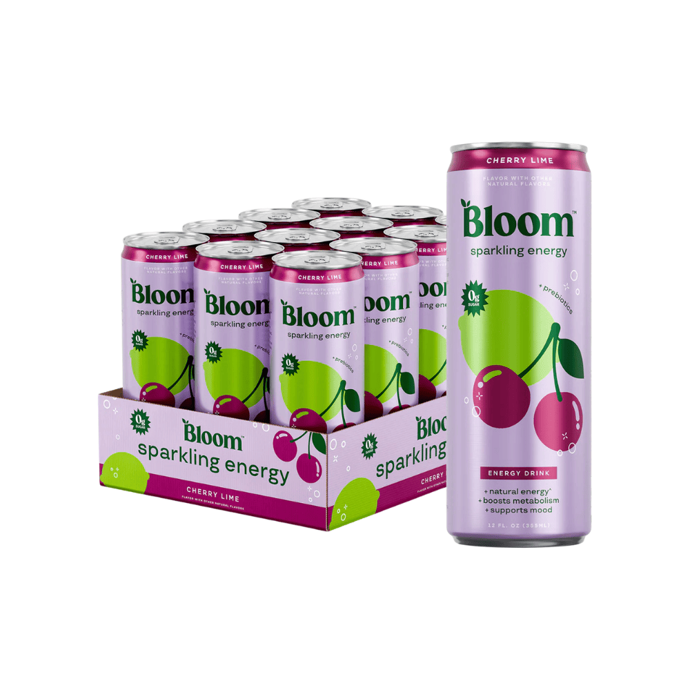 Bebida energética burbujeante Cherry Lime Bloom