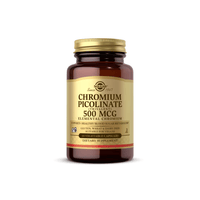 Cápsulas vegetales de picolinato de cromo 500 mcg Solgar