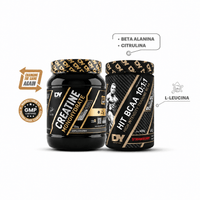 Doble Performance: Creatina 500g DY + HIT BCAA Fresa 400g