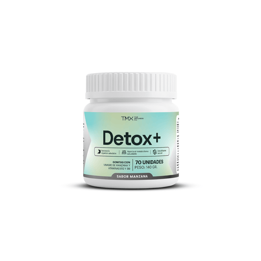 DETOX+ – Gomitas con Vinagre de Manzana & Complejo B TMX Wellness