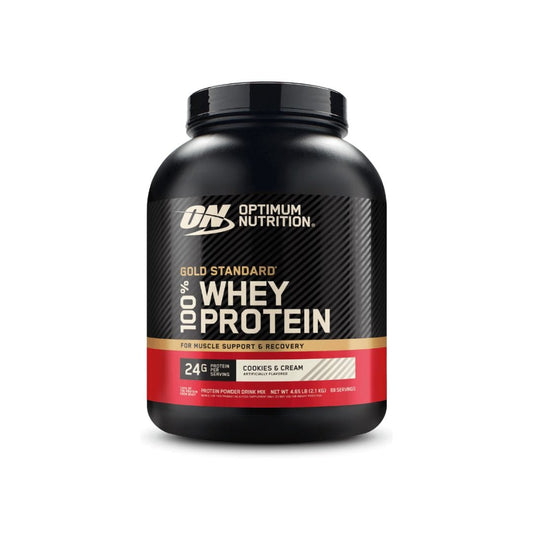 Gold Standard 100% Whey Cookies Cream 5 lb Optimum Nutrition