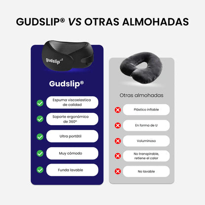 Almohada de Viaje 1 Unidad Gudslip