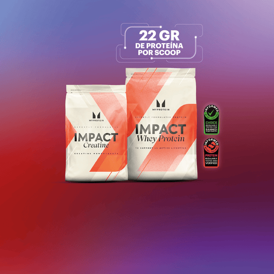 Mass & Strength : Creatina MP 1kg + Impact Whey Protein 2.5kg