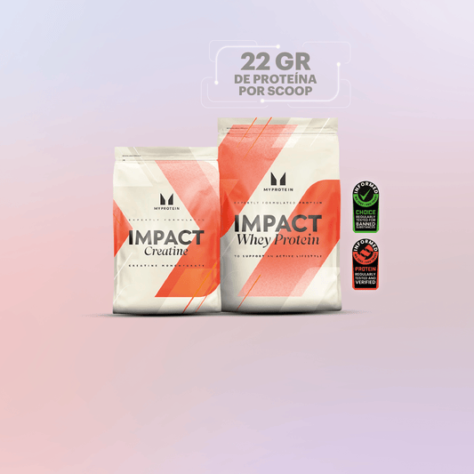 Mass & Strength :  Impact Whey Protein 2.5kg + Creatina MP 1kg