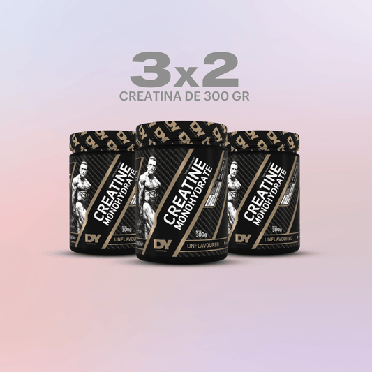 Pack triple potencia : 3x2 Creatina 300g dy