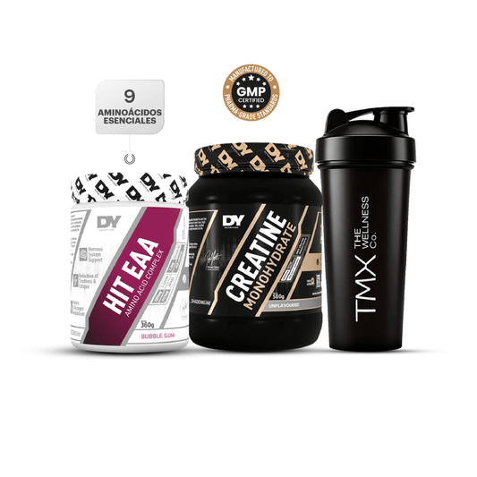 Creatina DY 500 g + HIT EAA Bubble Gum DY + Shaker 600ml TMX