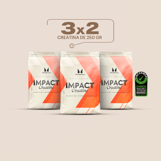 Pack fuerza pura : 3x2 Creatina 250g MP