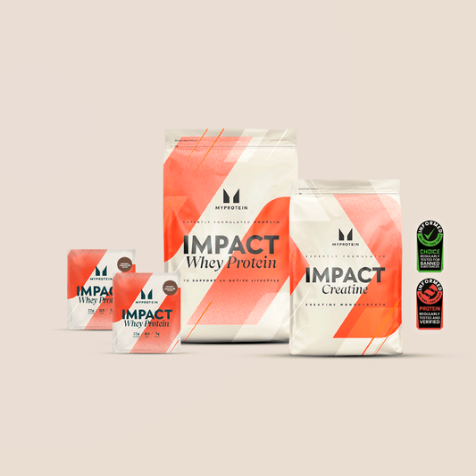 STARTER 30D: Impact whey 1kg MP + Creatina 250gr MP + 2 sachets impact whey 30gr