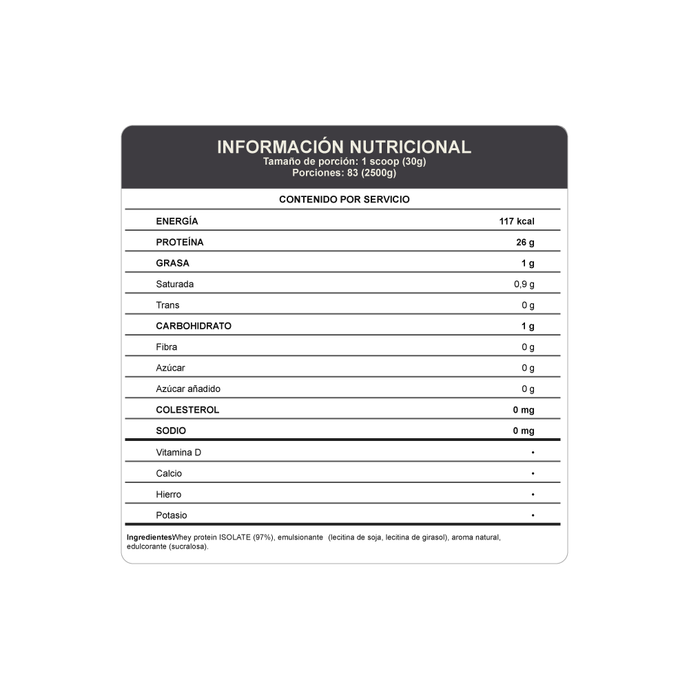 Impact Whey Isolate Myprotein Chocolate