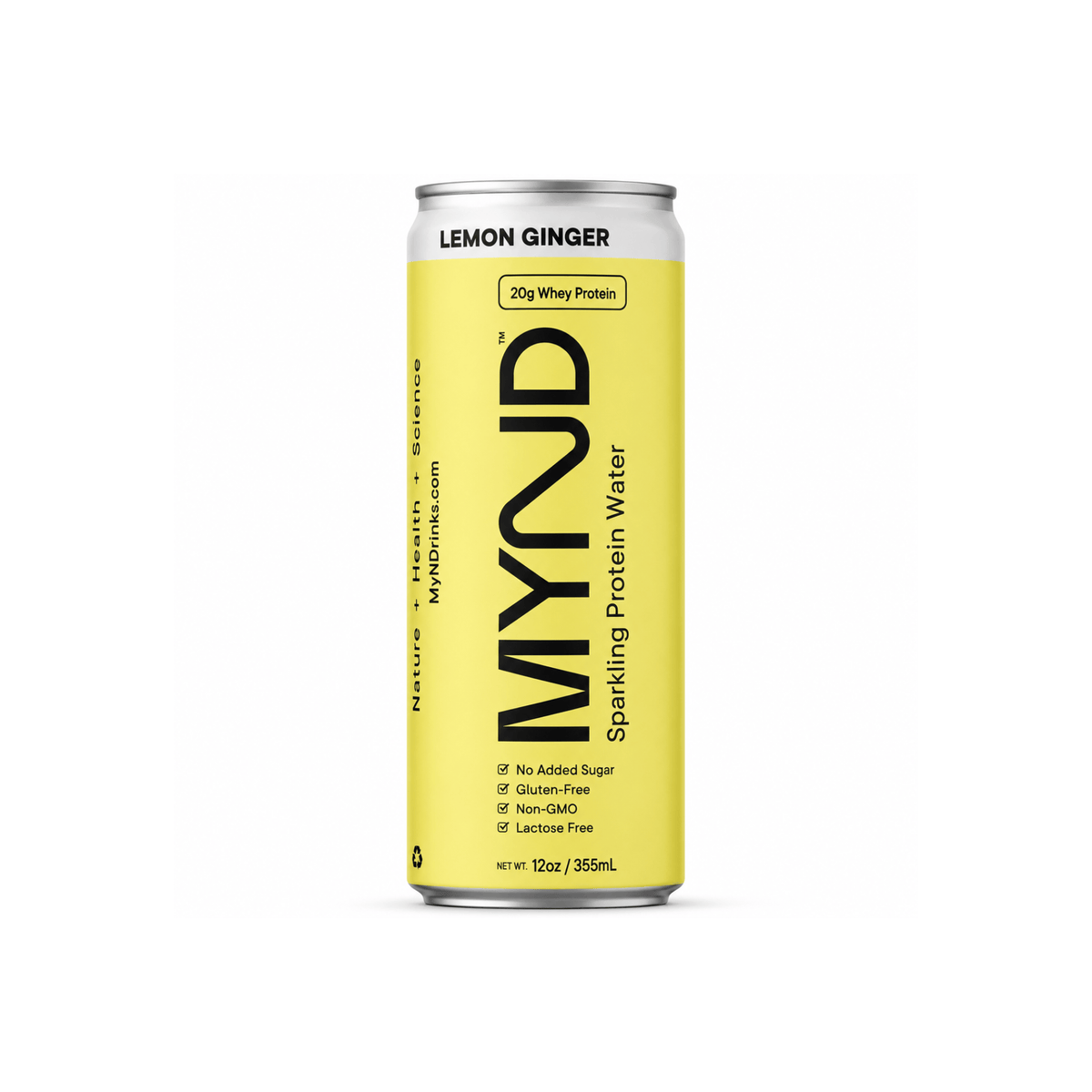 Agua con proteína espumosa Mynd