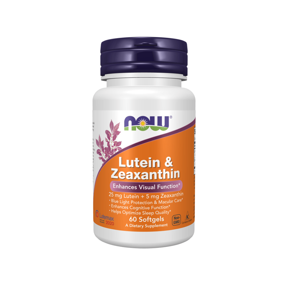 Luteína & Zeanxantina en Cápsulas x 60und Now Foods