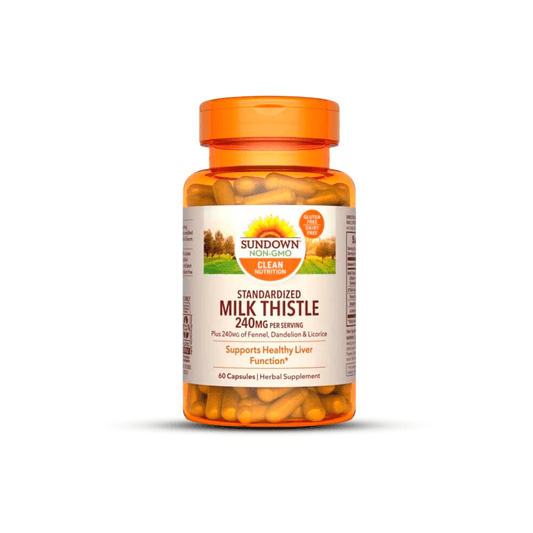 Milk Thistle desintoxicación natural 240 mg Sundown