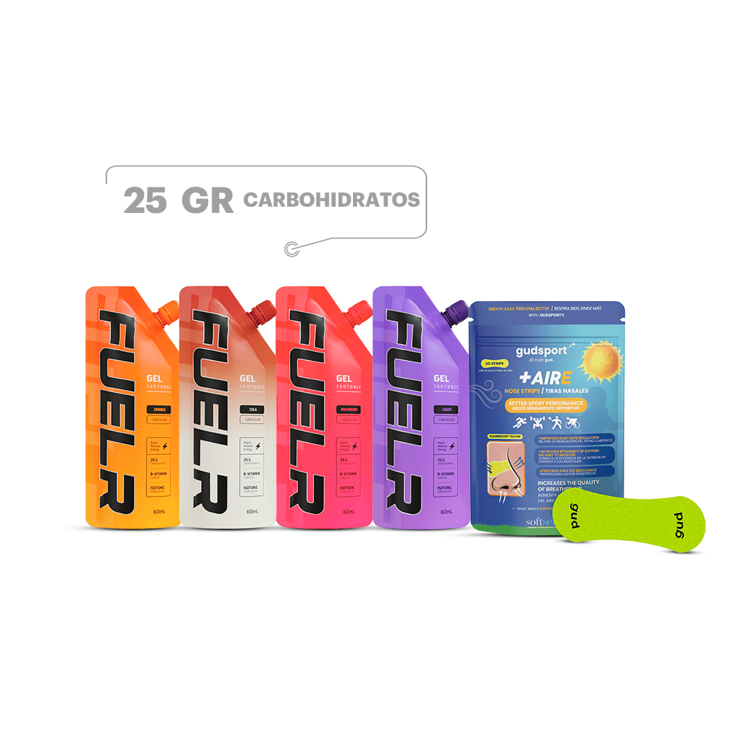 4x FuelR Cola + Pack 30 Tiras Nasales Gudsport