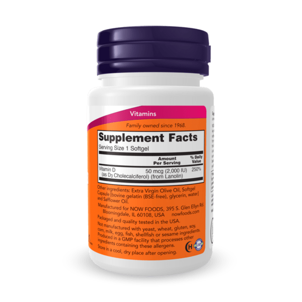 Vitamina D3 2,000 IU