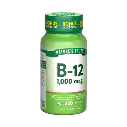 Vitamina B-12 1,000 mcg Nature's Truth