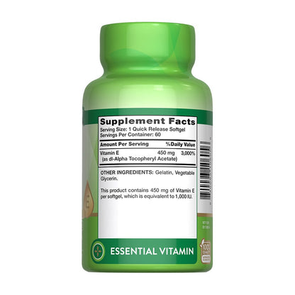 Vitamina E 1,000 IU Nature's Truth