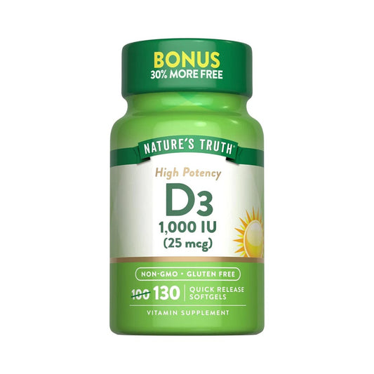 Vitamina D3 1,000 IU Nature's Truth