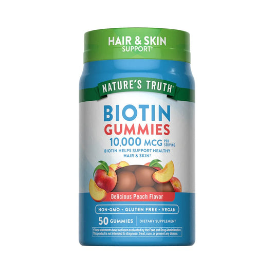 Biotina 10,000 mcg Gomitas Nature's Truth