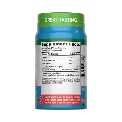 Biotina 10,000 mcg Gomitas Nature's Truth