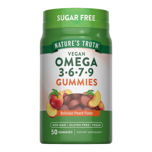 Omega 3-6-7-9 Gomitas | Origen Vegetal  Nature's Truth