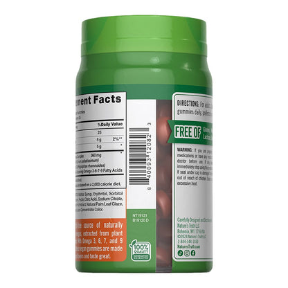 Omega 3-6-7-9 Gomitas | Origen Vegetal  Nature's Truth
