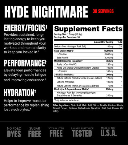 Mr. Hyde Nightmare  ProSupps