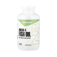 Omega 3, Fish Oil 400 Softgels Nutrabio