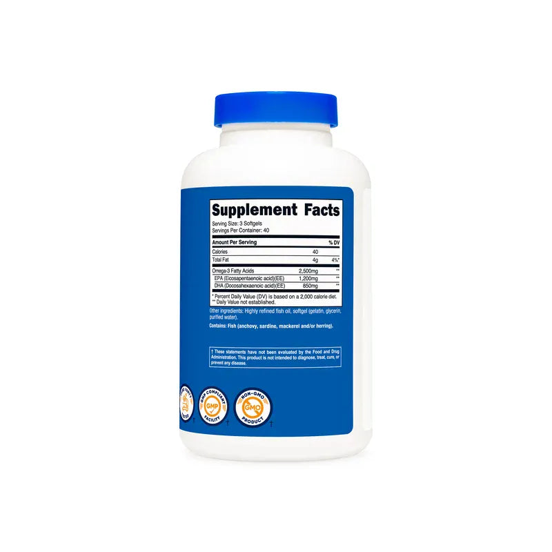Omega-3 Softgels Nutricost