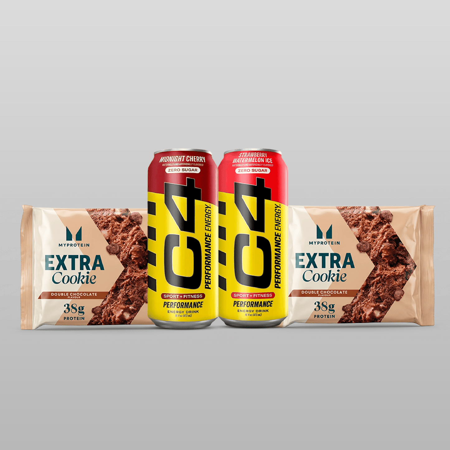 Tiempo extra: C4 Performance Energy x2 + Xtra Cookie x2