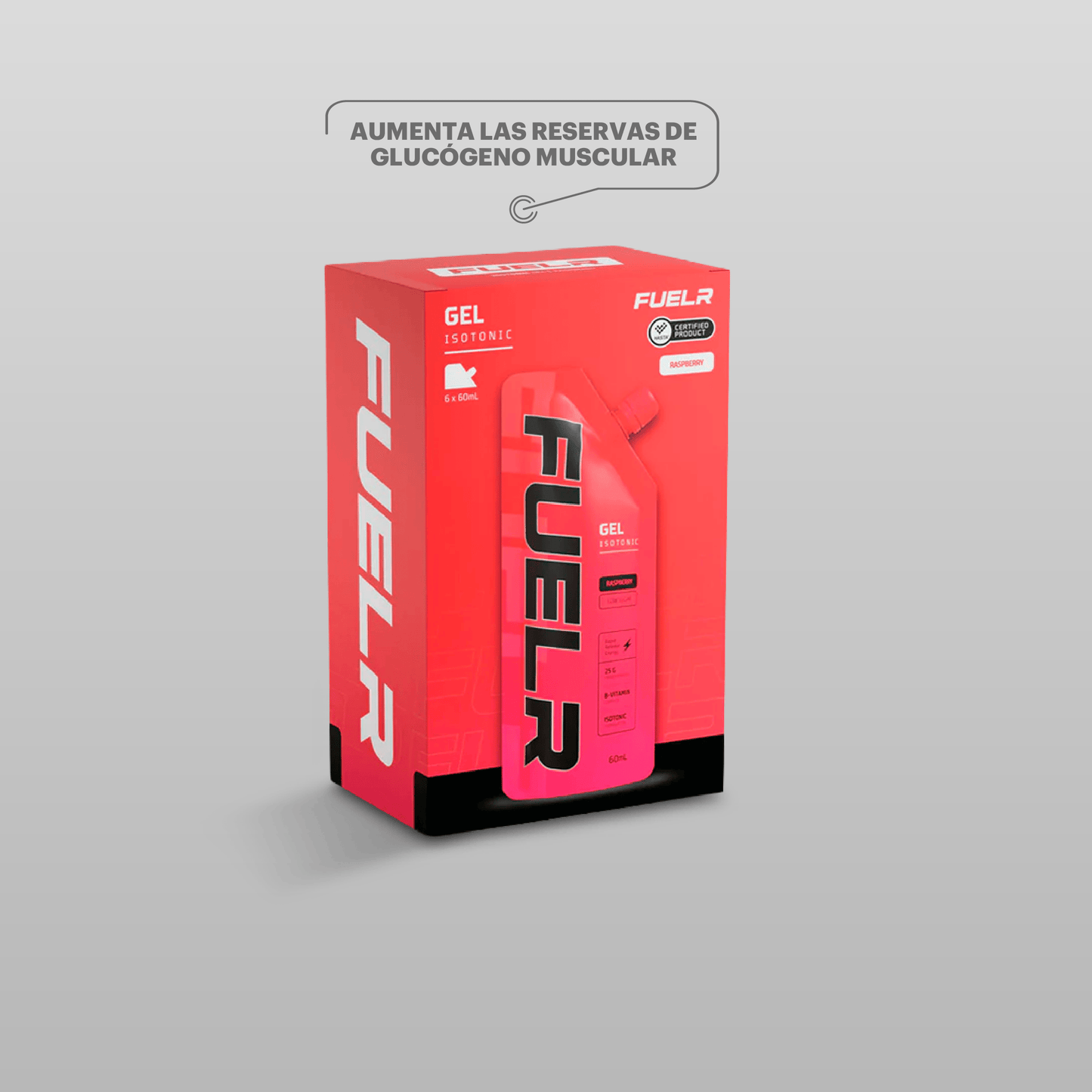 FUELR: Isotonic Gel FUELR Caja x6 und