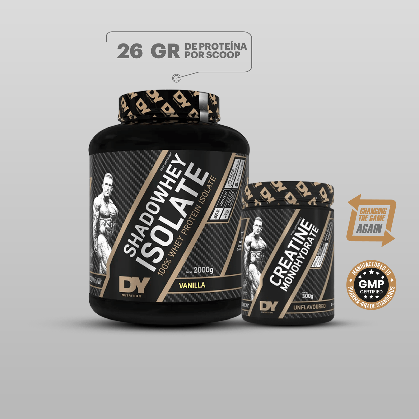 Shadow Whey PRO: Shadow Whey 2kg  + Creatine DY 300g