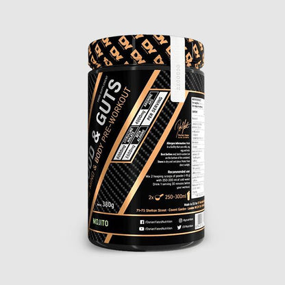 Pre-Workout Blood & Guts de 380gr