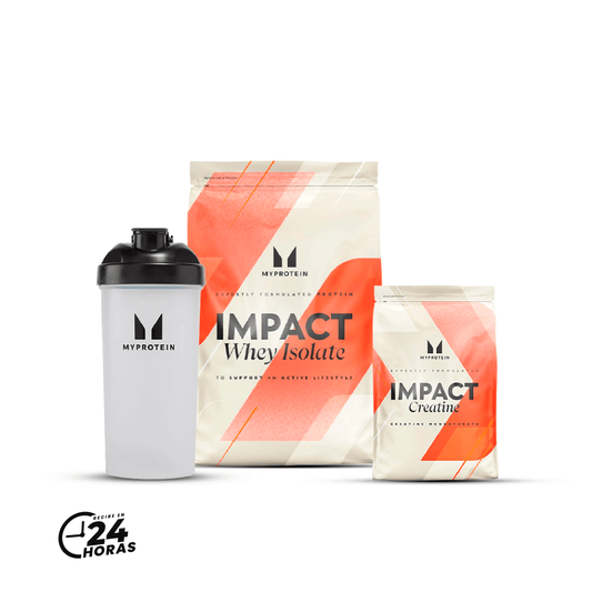 PROMO WOW: IMPACT WHEY ISOLATE 1KG + CREATINA 250GR + SHAKER 600 ML MP