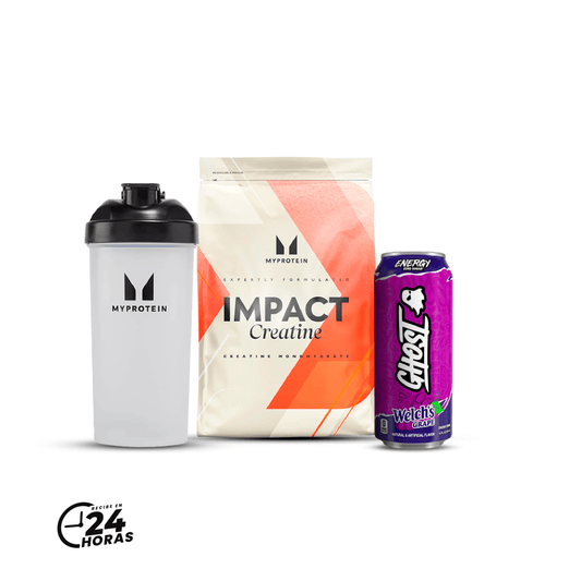 PROMO WOW: CREATINA 1KG + SHAKER 600 ML MP + LATA GHOST