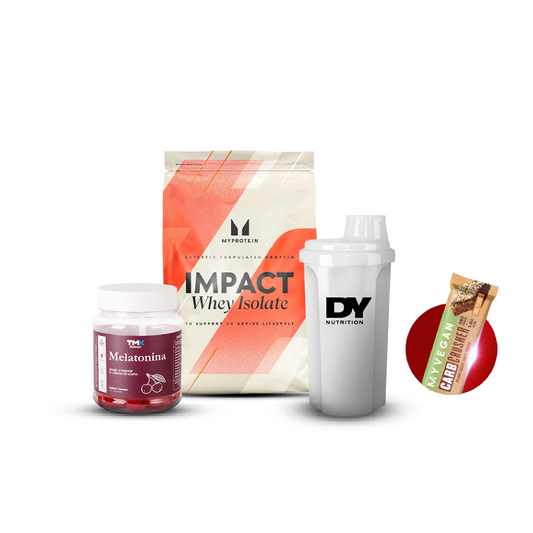 Impact Whey Isolate 2.5kg + Shaker 700ml DY+ Melatonina Gomitas