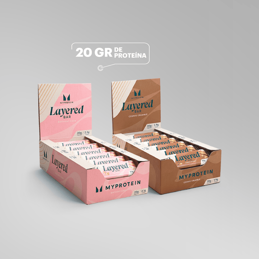 Snack Fitness Box: 2x Layered Box (24unid)