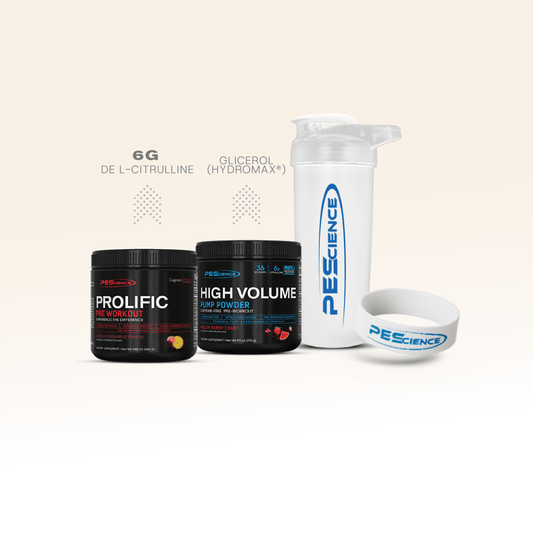 PROMO SUMMER: Prolific  + High Volume + Pulsera + Shaker 700ml PESCIENCE