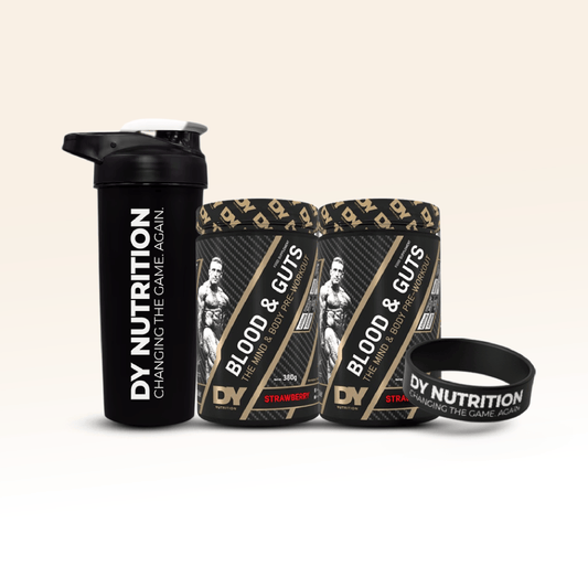 PROMO SUMMER: 2 UNID Blood & Guts  + Shaker 700ML + Pulsera DY