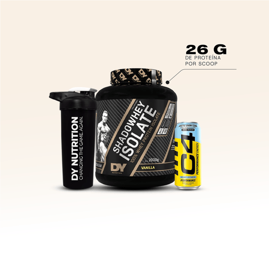 PROMO FIT: ShadowIsolate 2kg + Shaker 700  ML DY + C4 LATA
