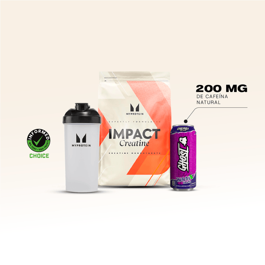 PROMO FIT: Creatina 1kg Mp + SHAKER 600ML MP + GHOST