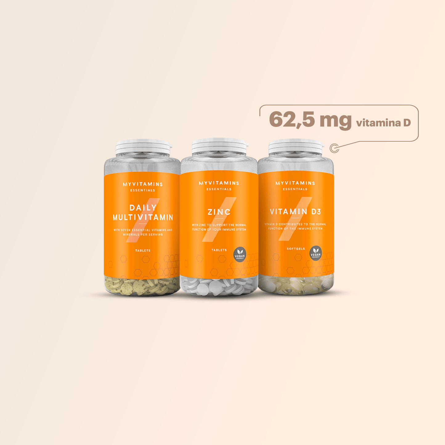 Mamá Vitalidad Diaria: Daily Multivitamin + Zinc + Vitamina D3