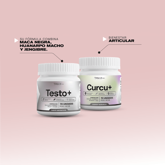 Pack Resistencia: TESTO+ + CURCU+