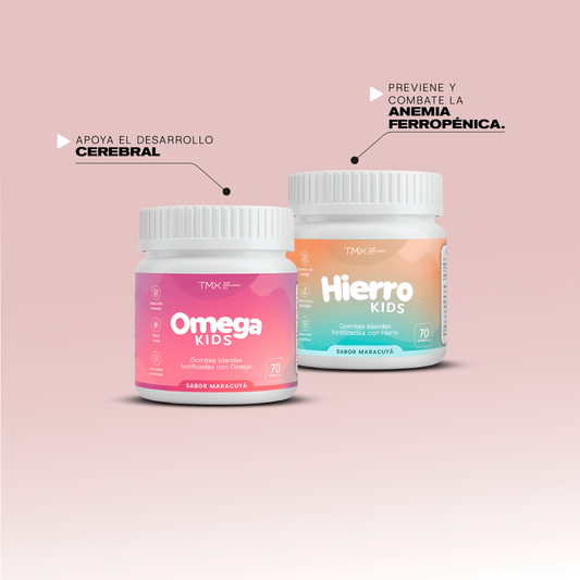 Back to school: OMEGA kids+ HIERRO kids